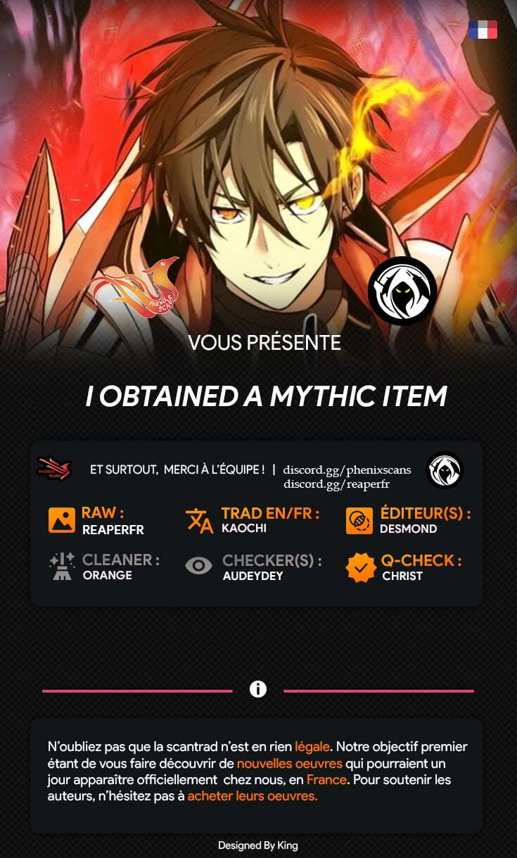 Read I Obtained a Mythic Item Scan Manga Online