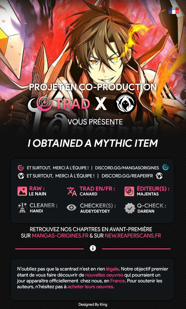 Read I Obtained a Mythic Item Scan Manga Online