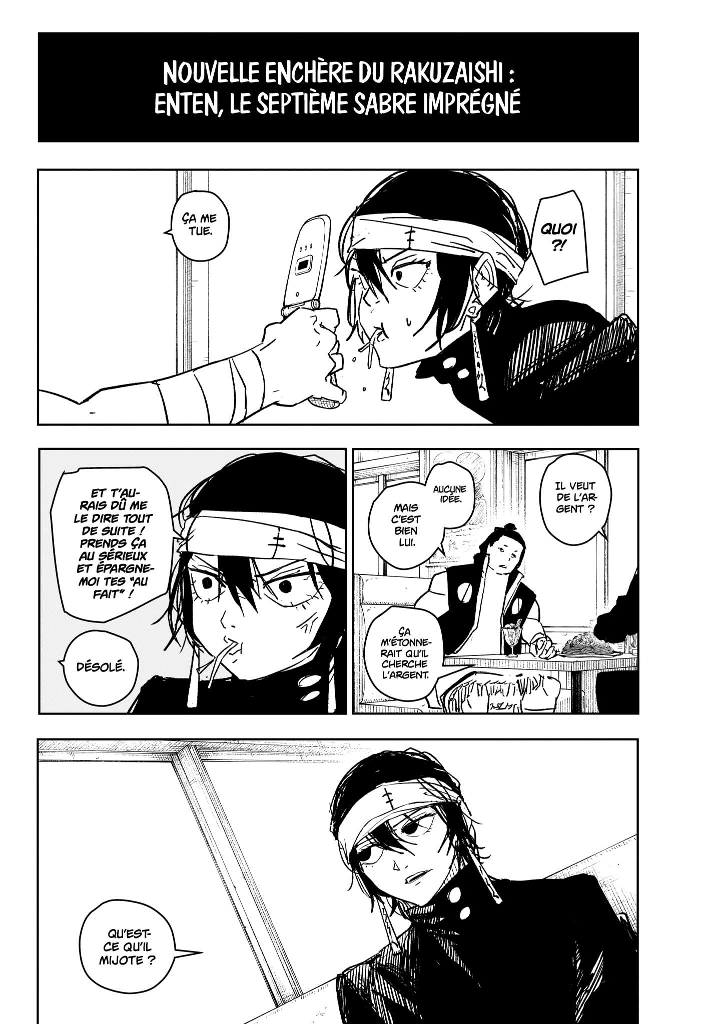 Read Kagurabachi Scan Manga Online