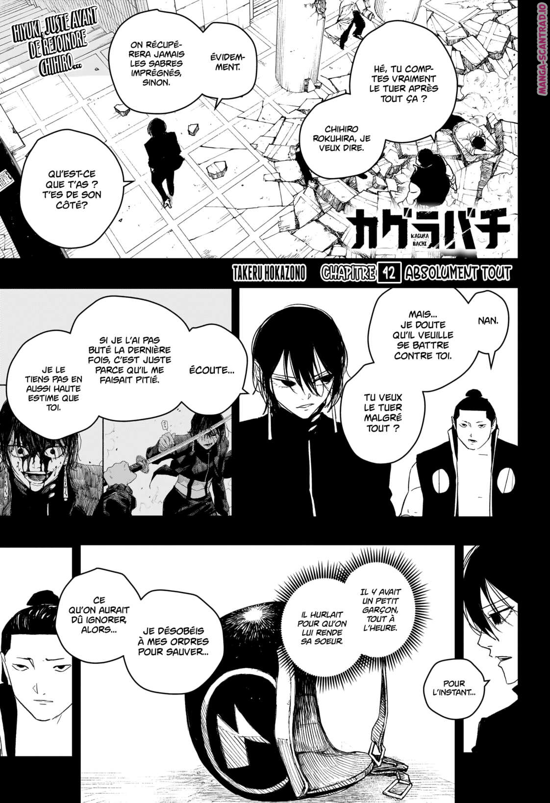 Read Kagurabachi Scan Manga Online