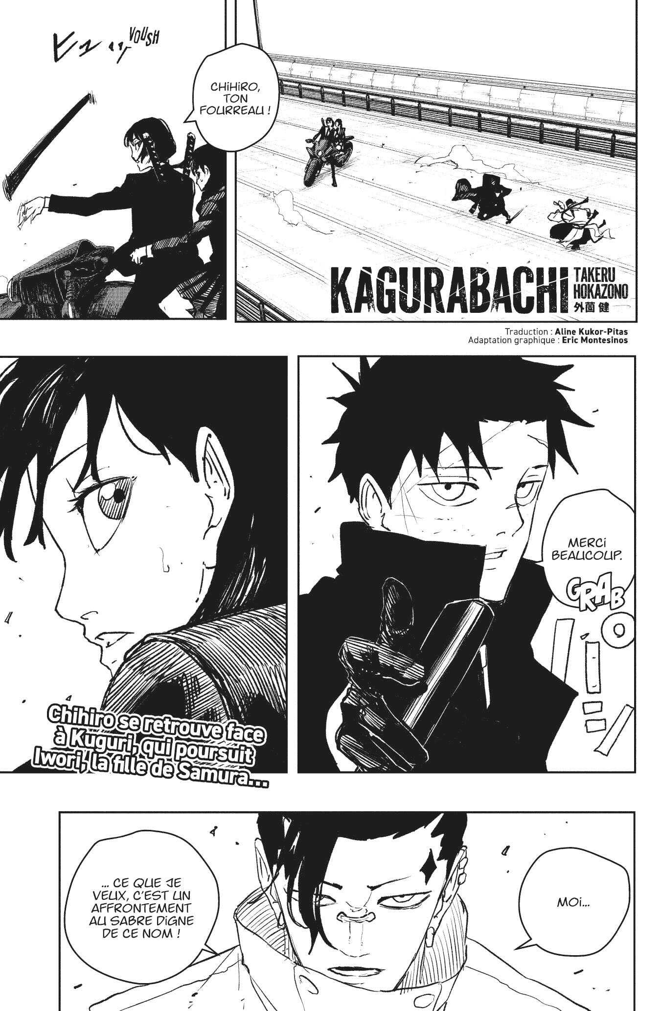 Read Kagurabachi Scan Manga Online