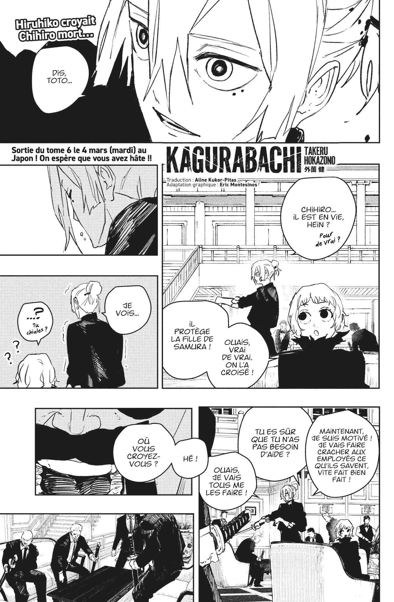 Read Kagurabachi Scan Manga Online