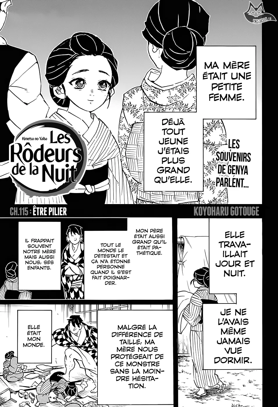 Read Kimetsu No Yaiba Scan Manga Online