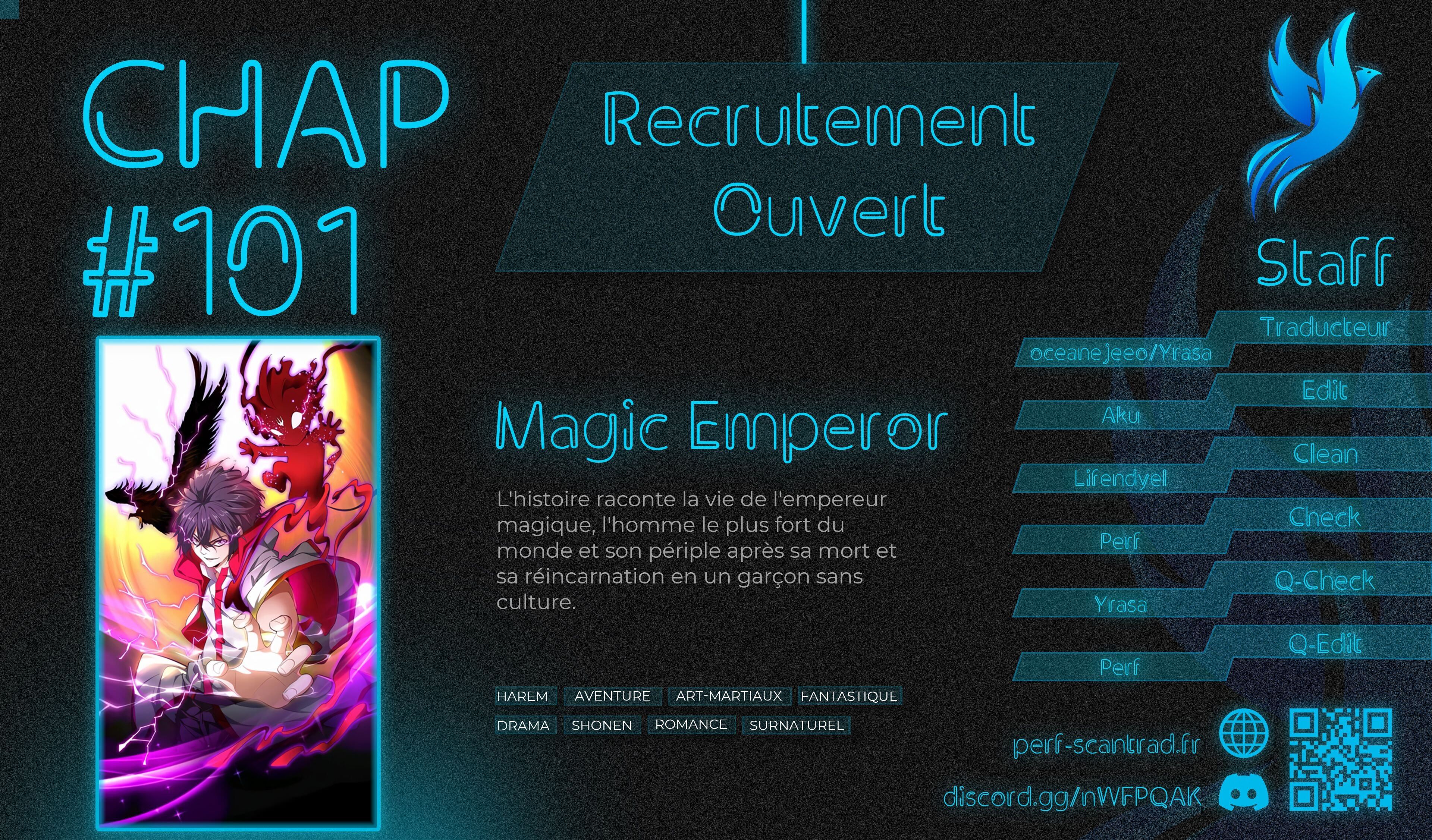 Read Magic emperor Scan Manga Online