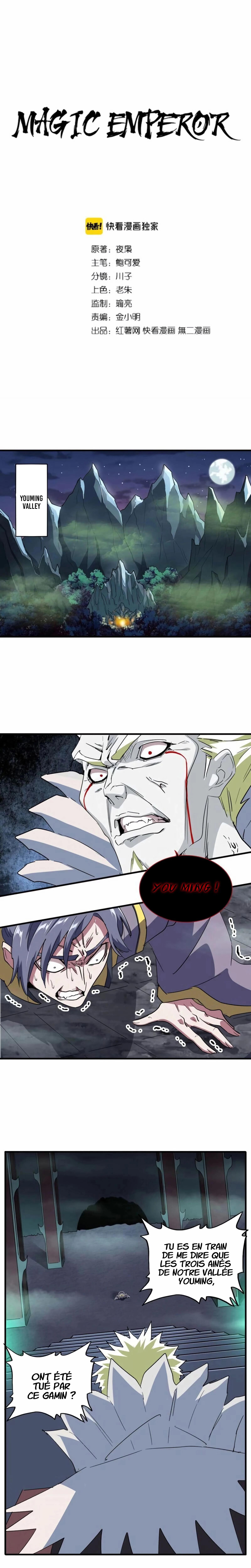 Read Magic emperor Scan Manga Online