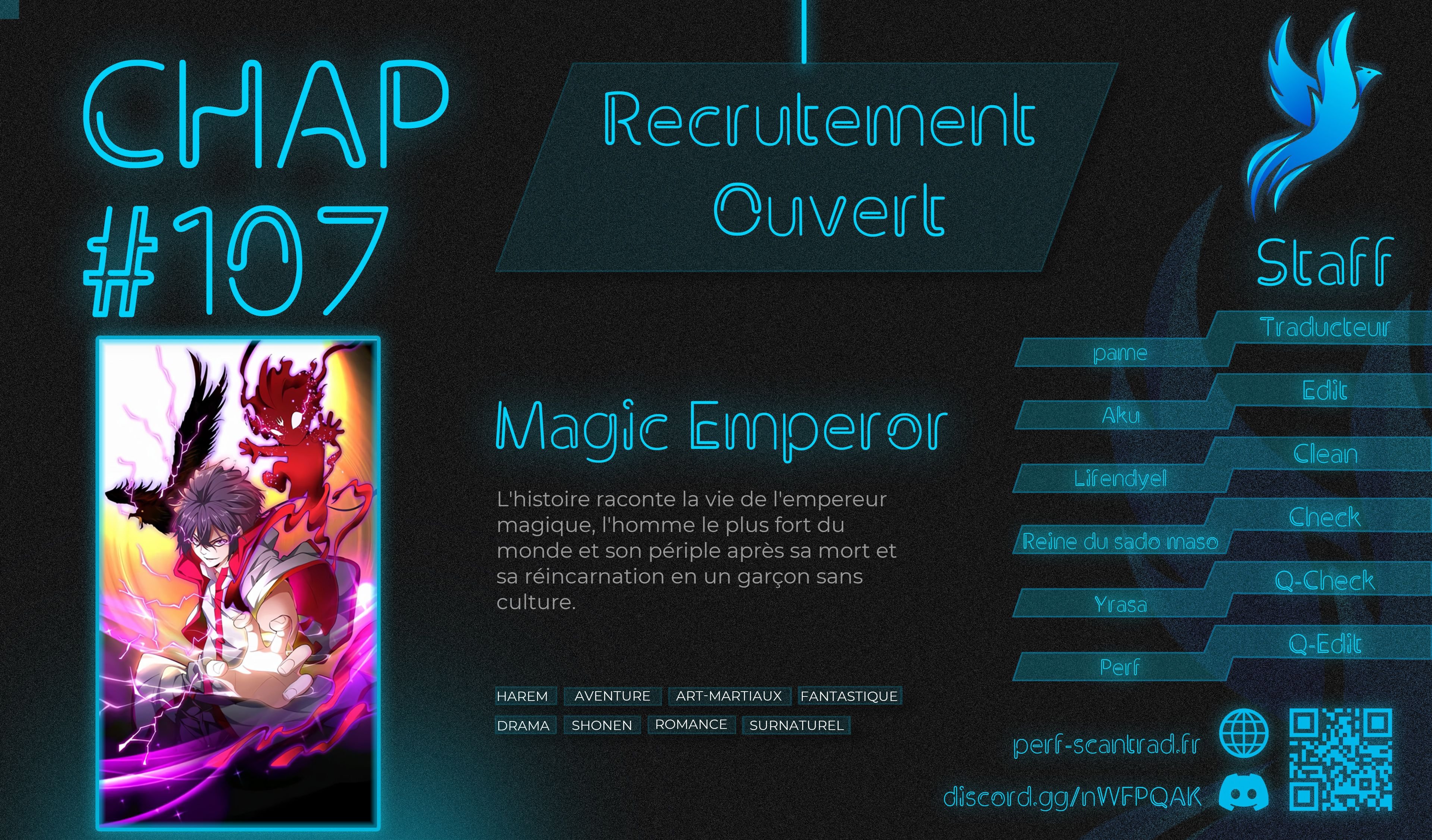 Read Magic emperor Scan Manga Online