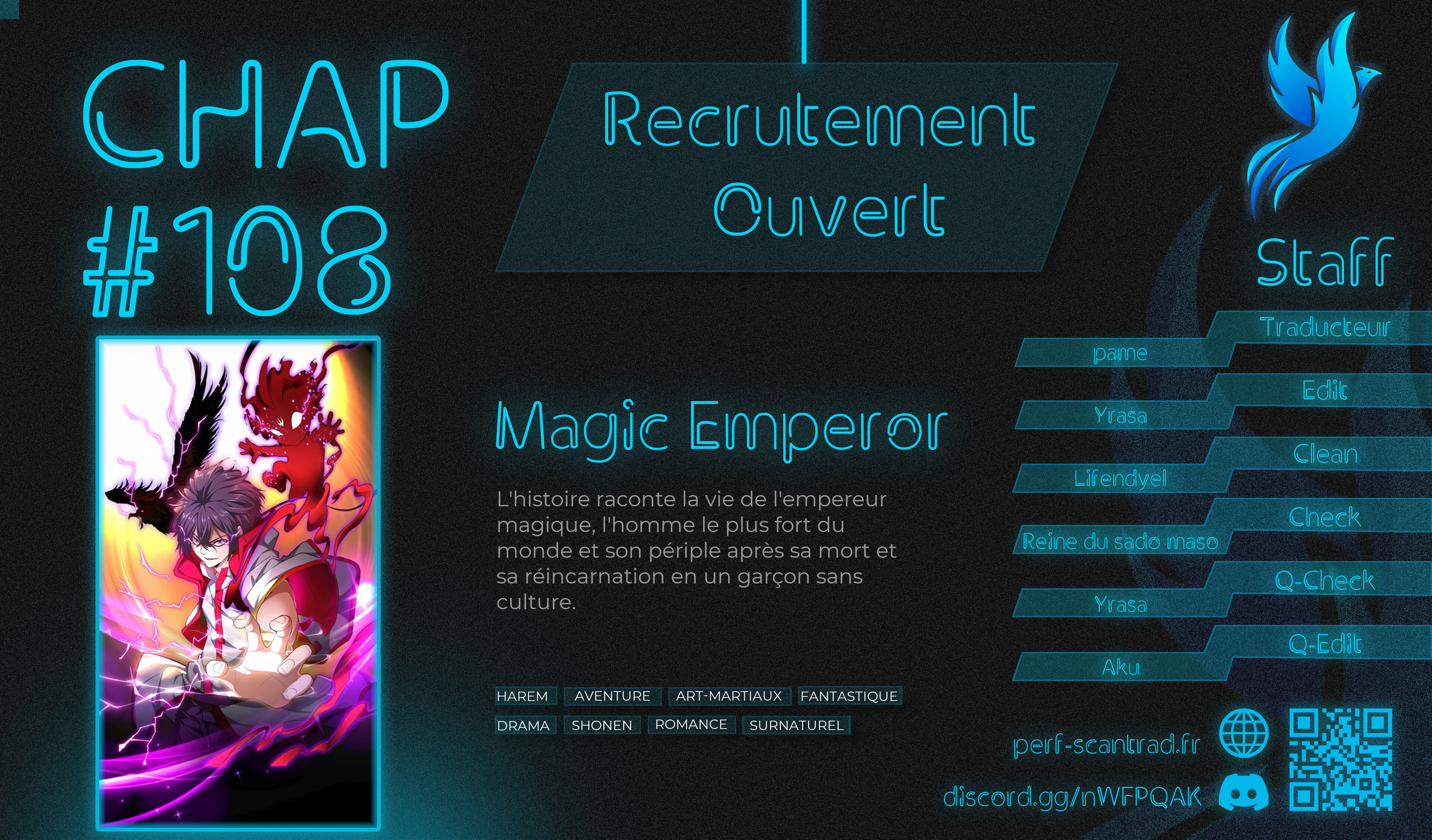 Read Magic emperor Scan Manga Online