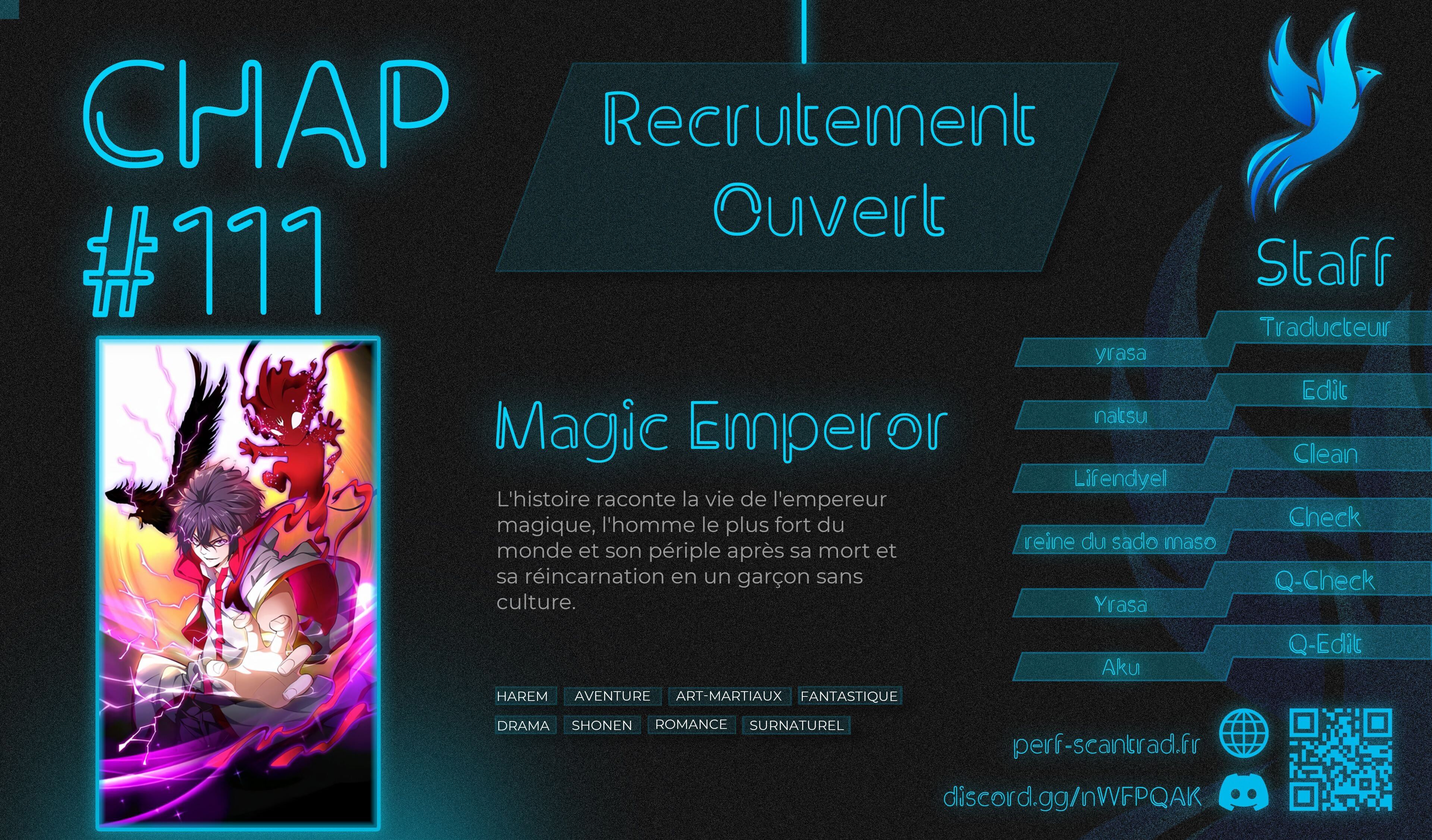 Read Magic emperor Scan Manga Online
