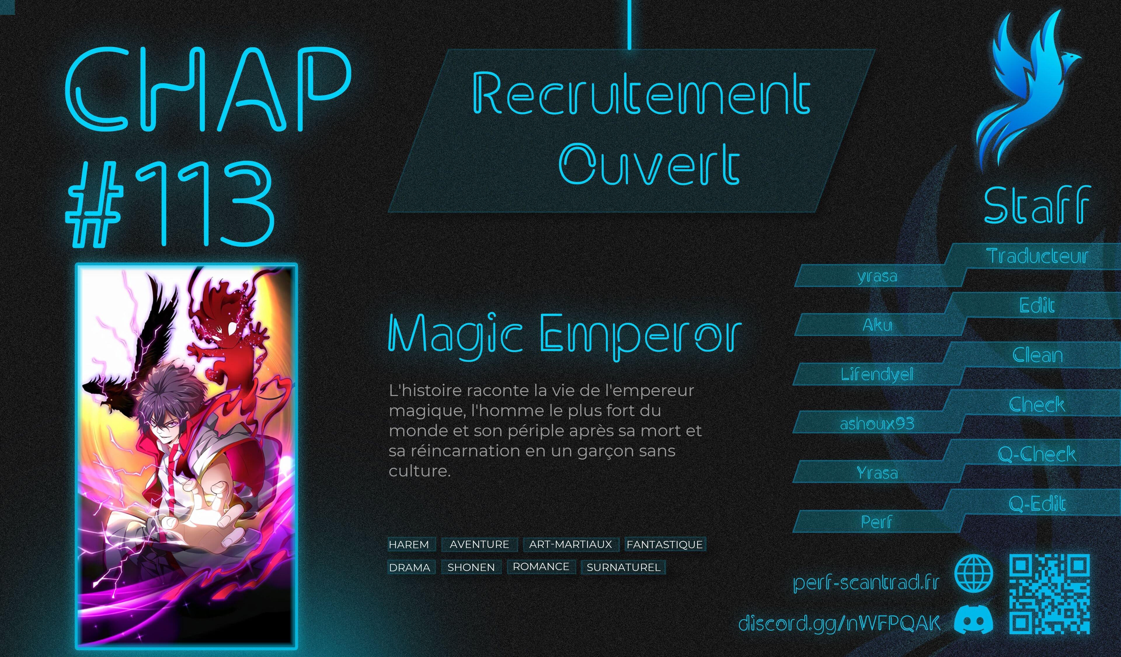 Read Magic emperor Scan Manga Online