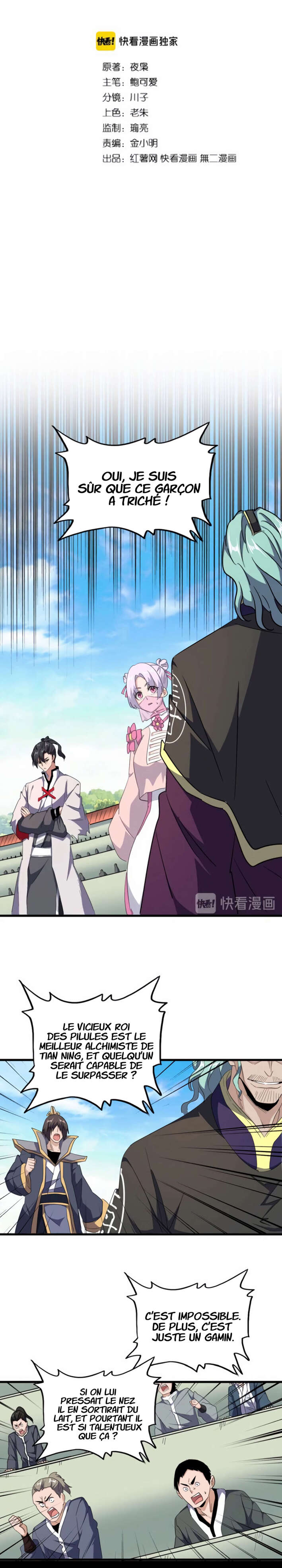 Read Magic emperor Scan Manga Online