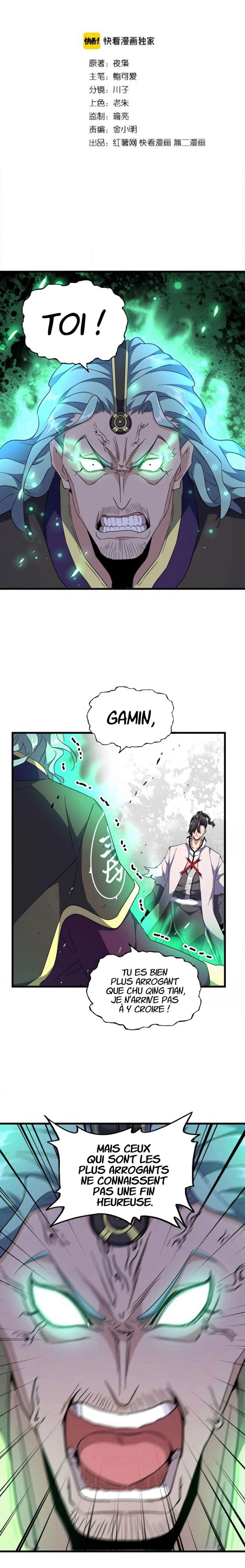 Read Magic emperor Scan Manga Online