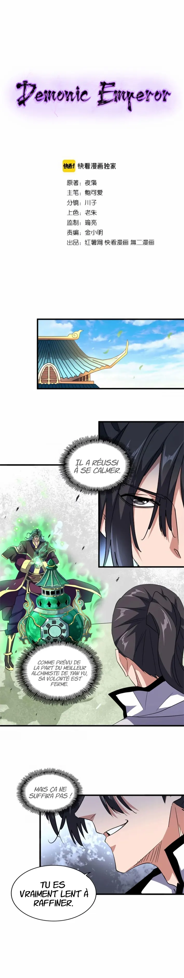 Read Magic emperor Scan Manga Online