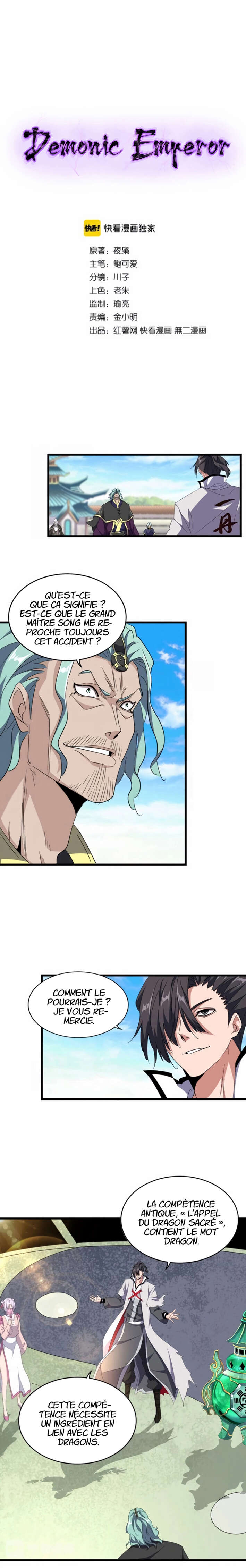 Read Magic emperor Scan Manga Online