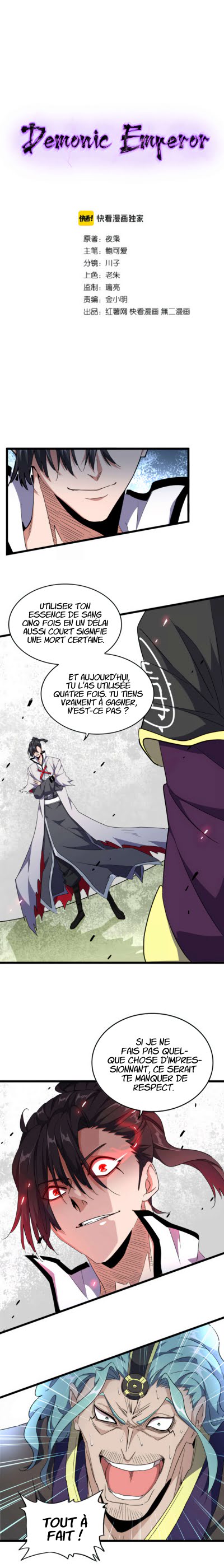Read Magic emperor Scan Manga Online