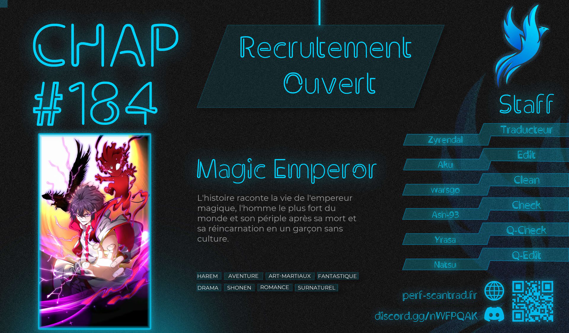 Read Magic emperor Scan Manga Online