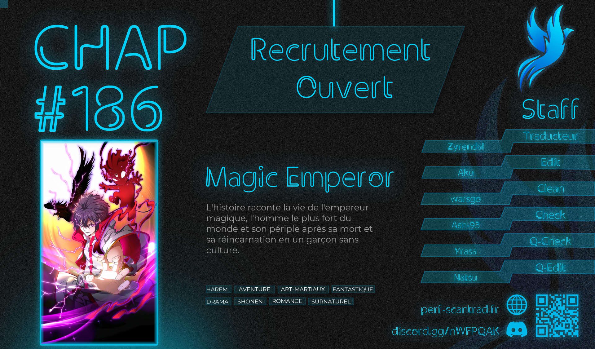 Read Magic emperor Scan Manga Online