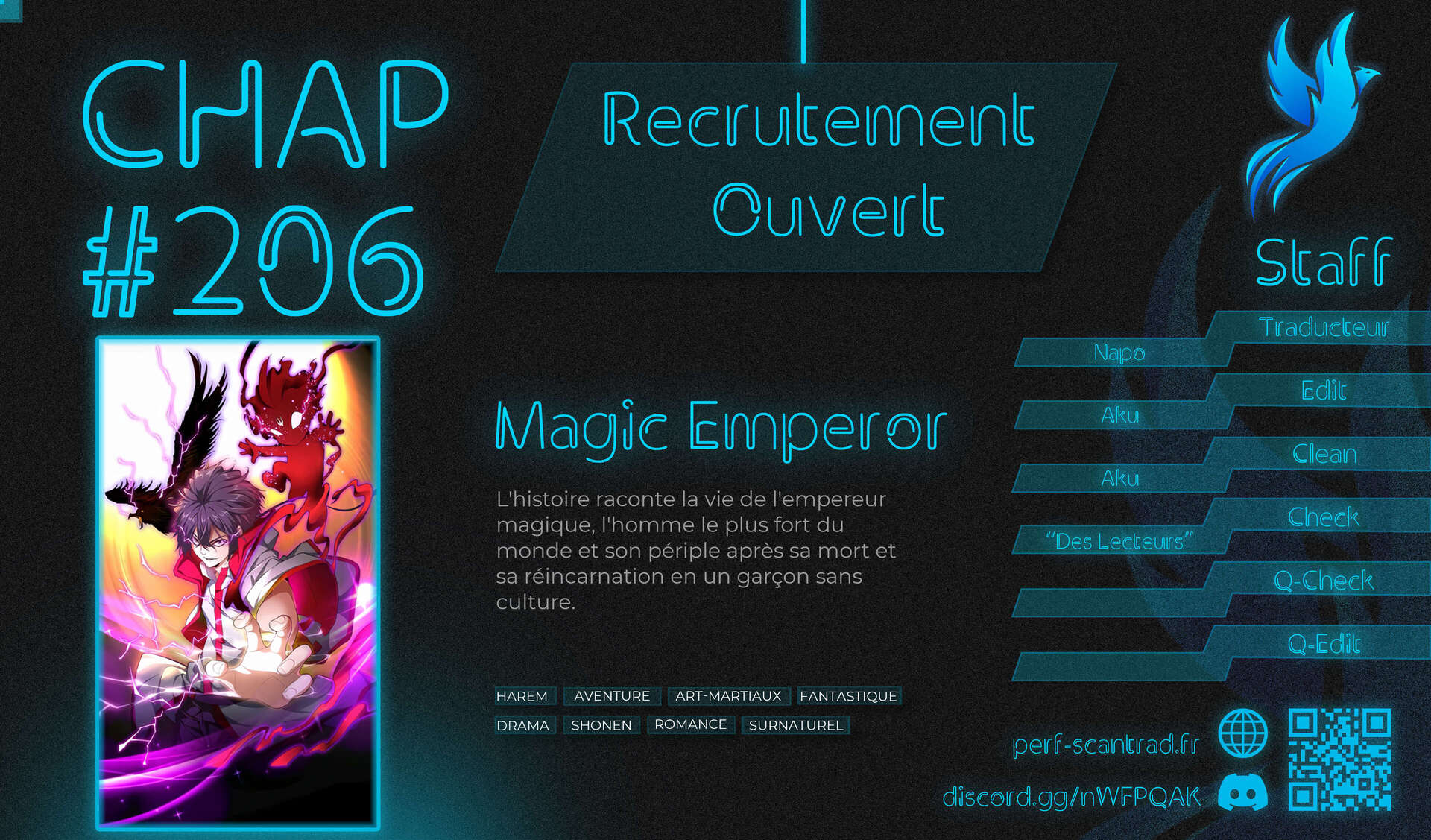 Read Magic emperor Scan Manga Online