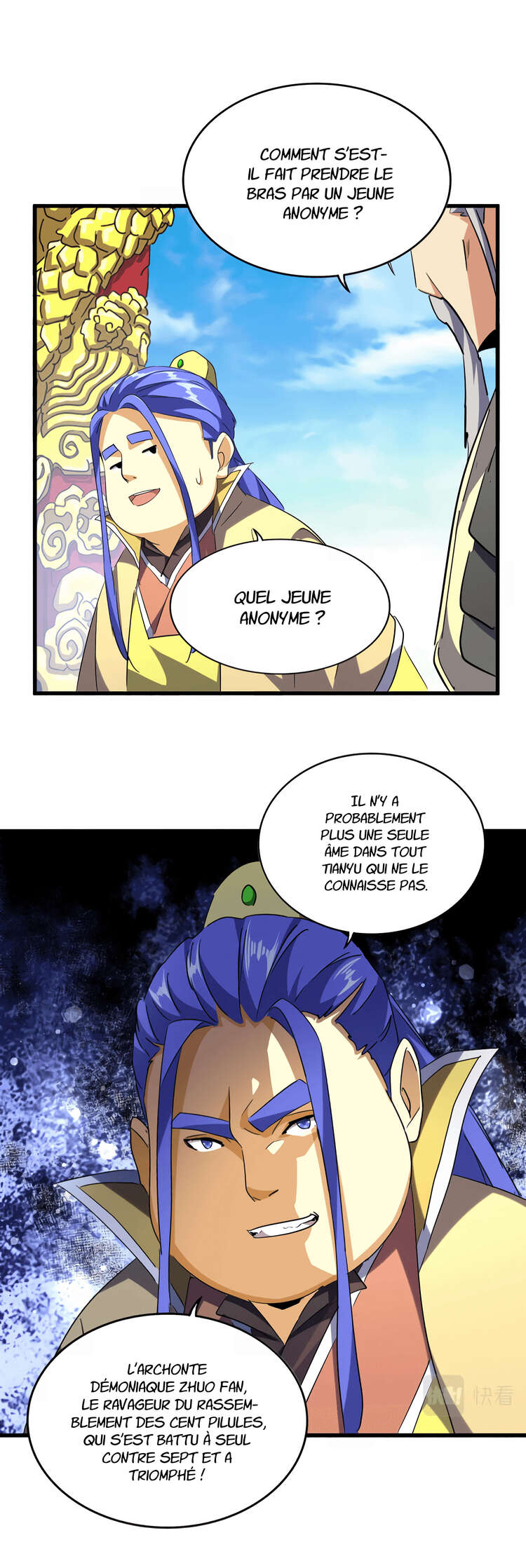 Read Magic emperor Scan Manga Online
