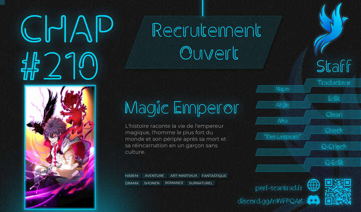 Read Magic emperor Scan Manga Online