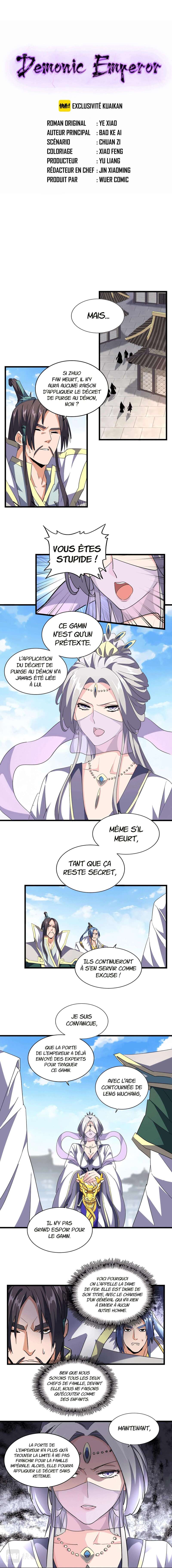 Read Magic emperor Scan Manga Online