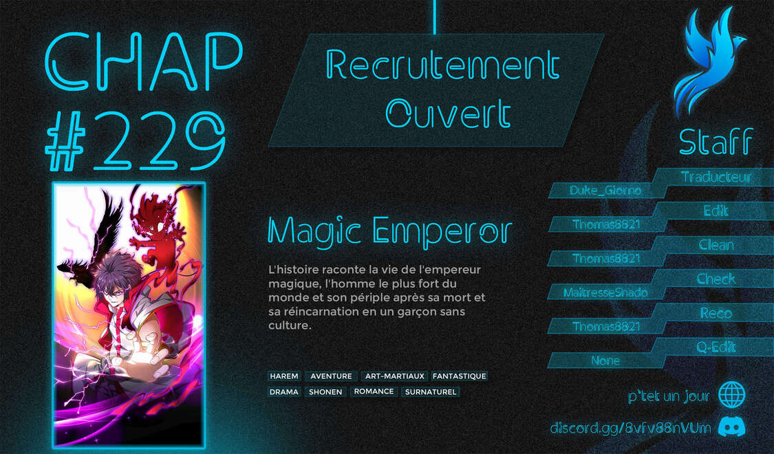 Read Magic emperor Scan Manga Online