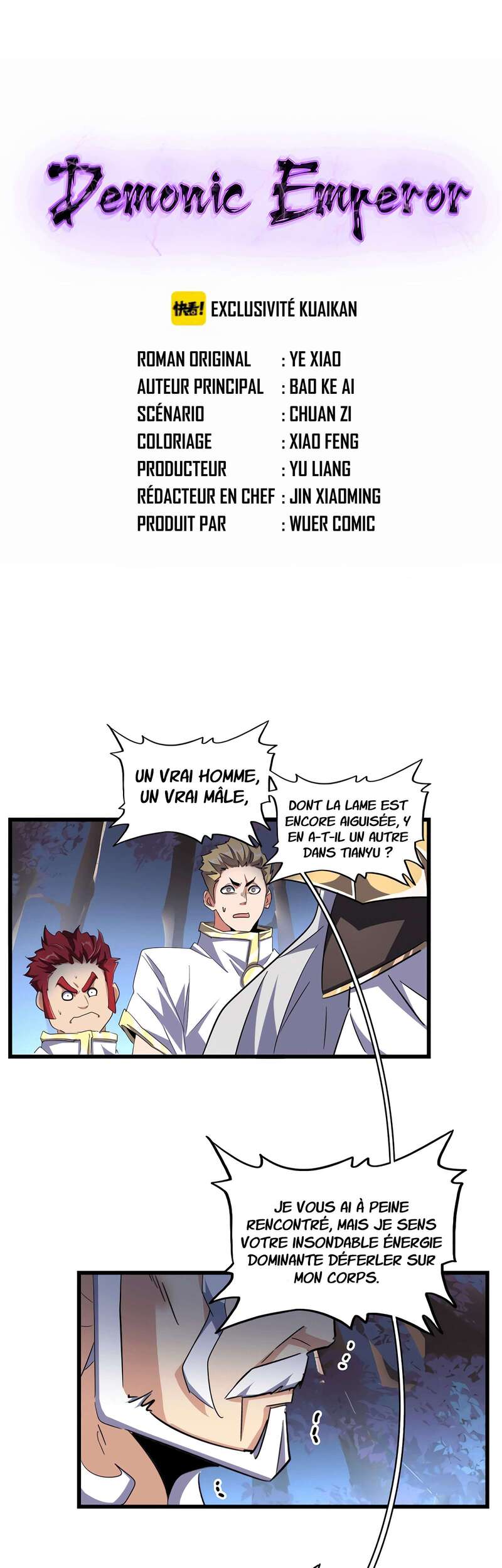 Read Magic emperor Scan Manga Online