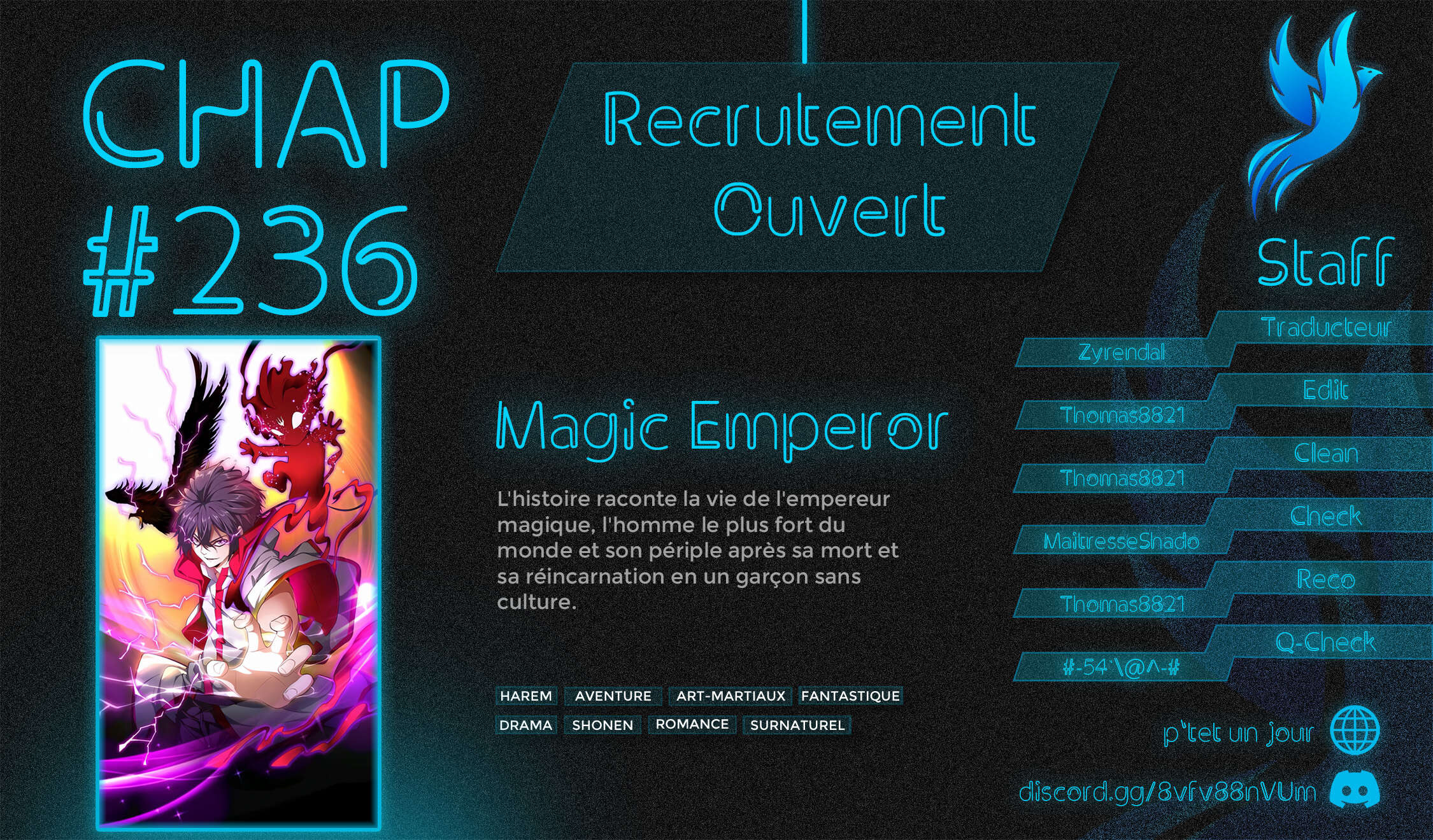 Read Magic emperor Scan Manga Online