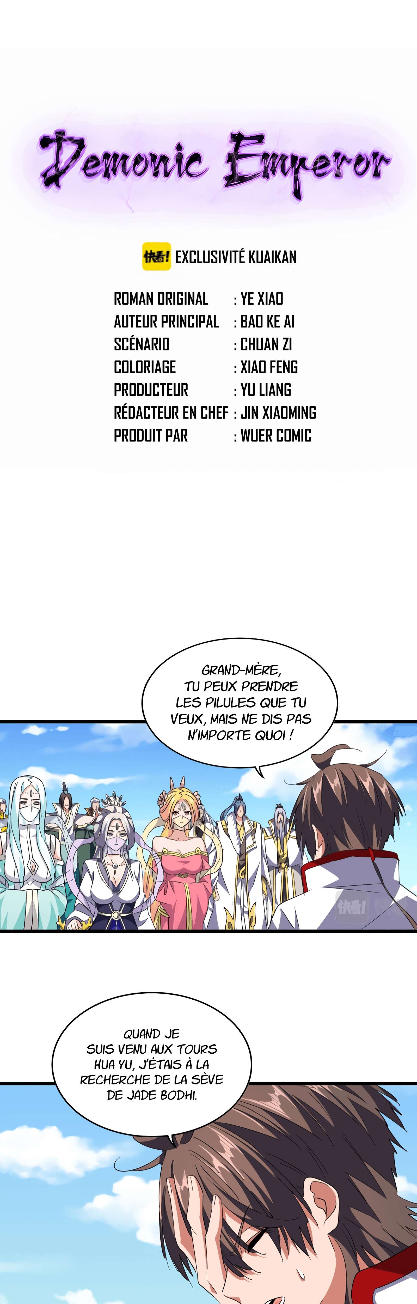 Read Magic emperor Scan Manga Online