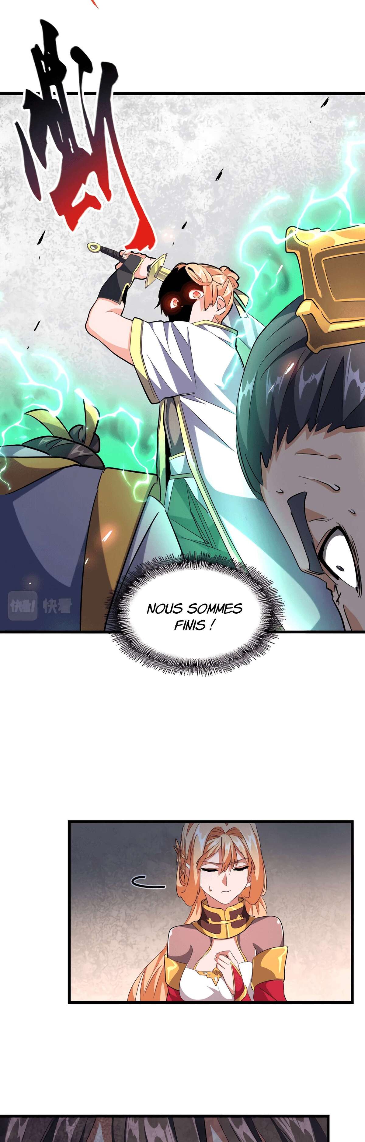Read Magic emperor Scan Manga Online