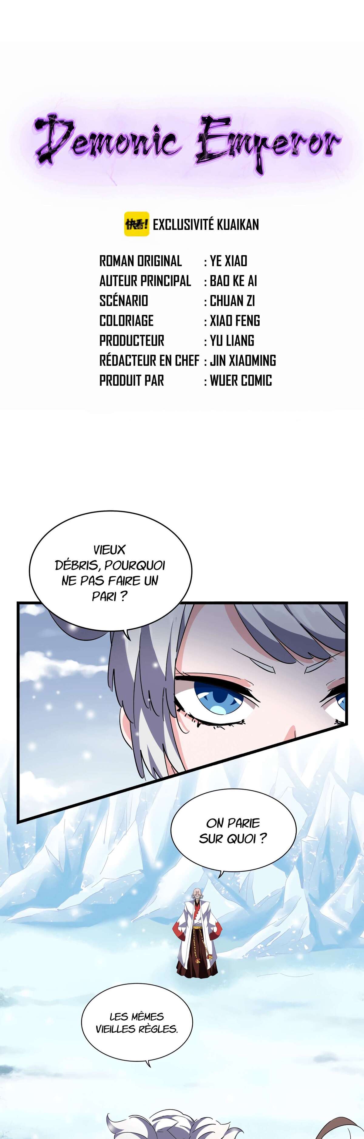 Read Magic emperor Scan Manga Online