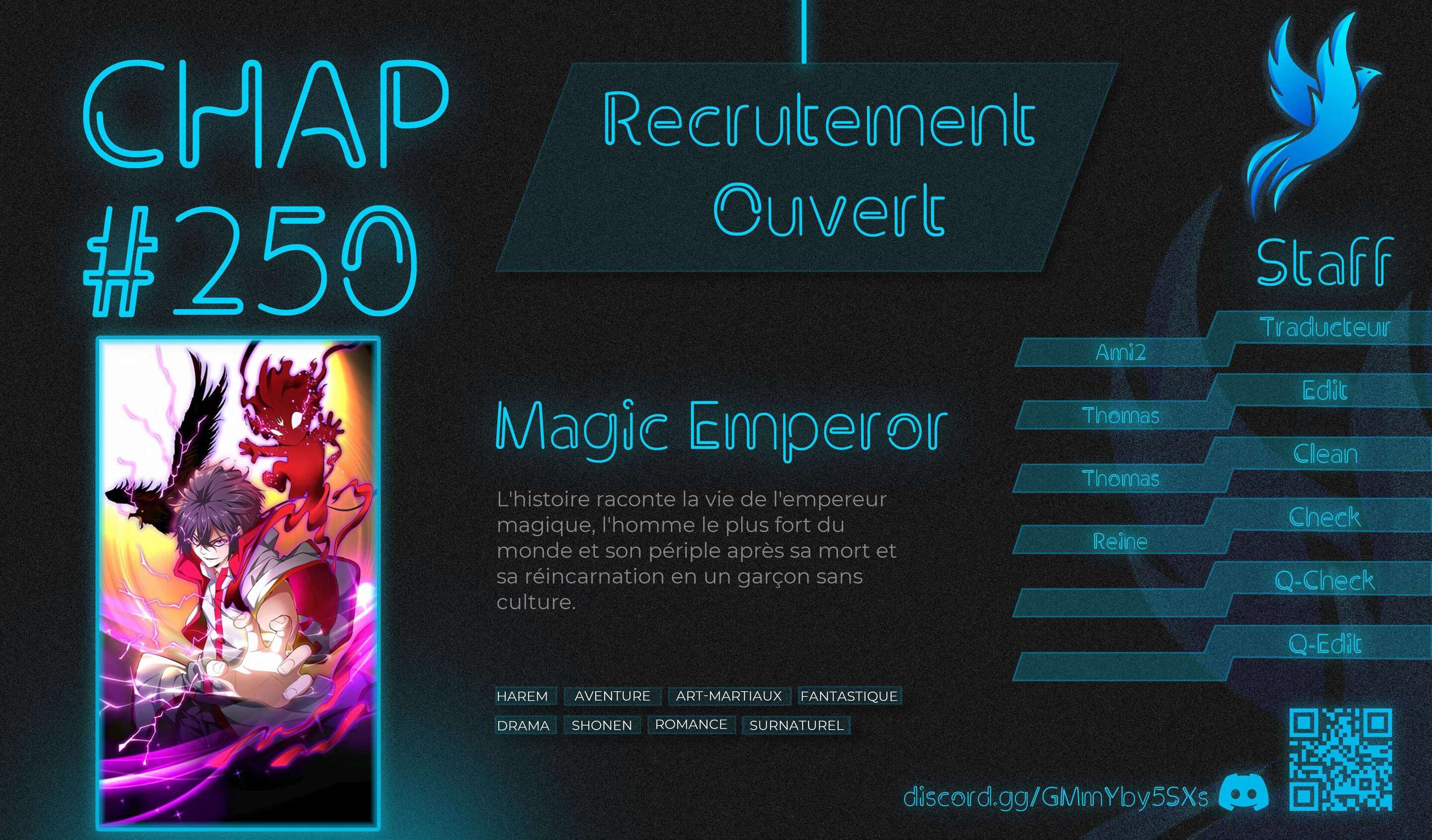 Read Magic emperor Scan Manga Online