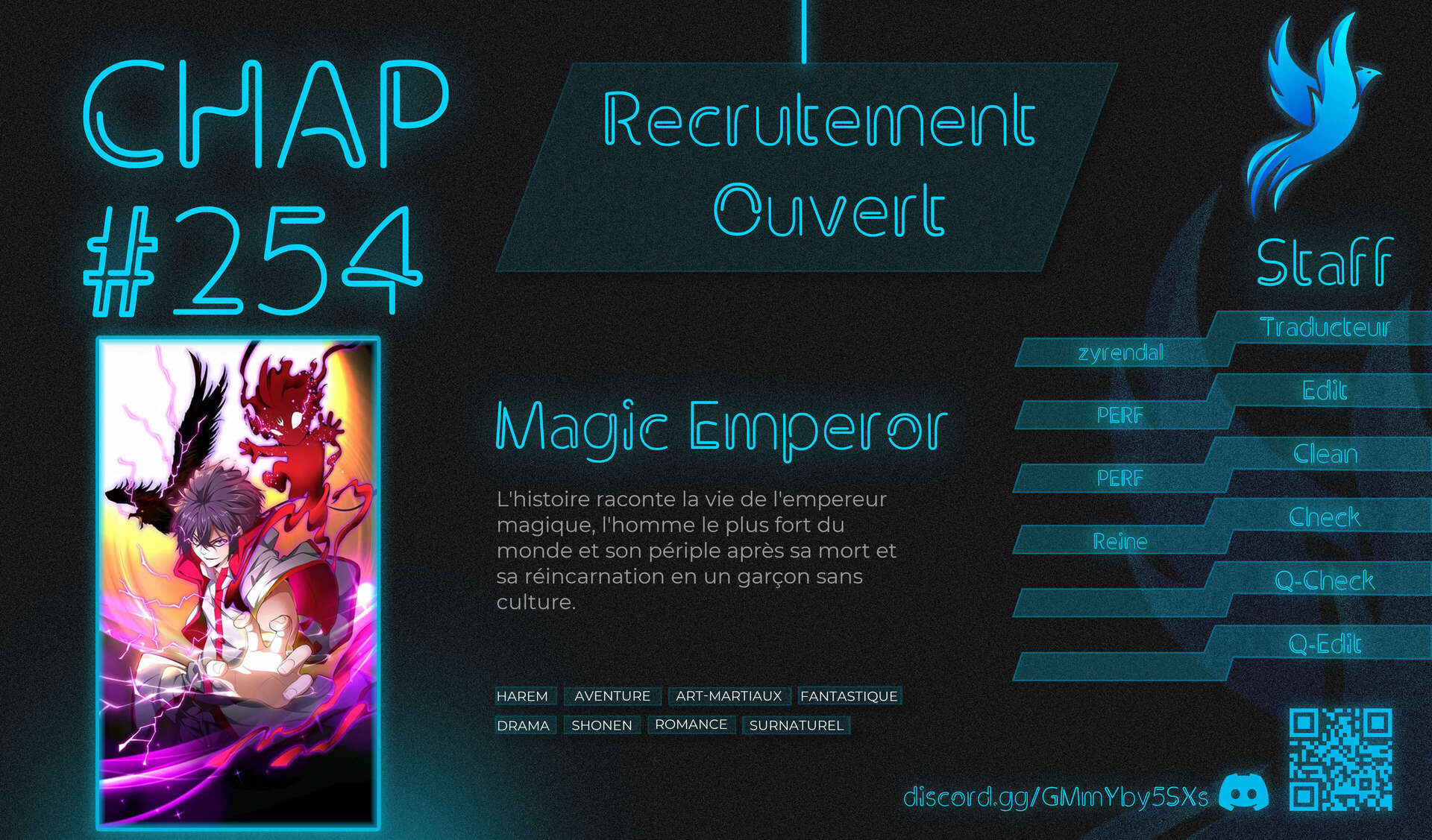 Read Magic emperor Scan Manga Online