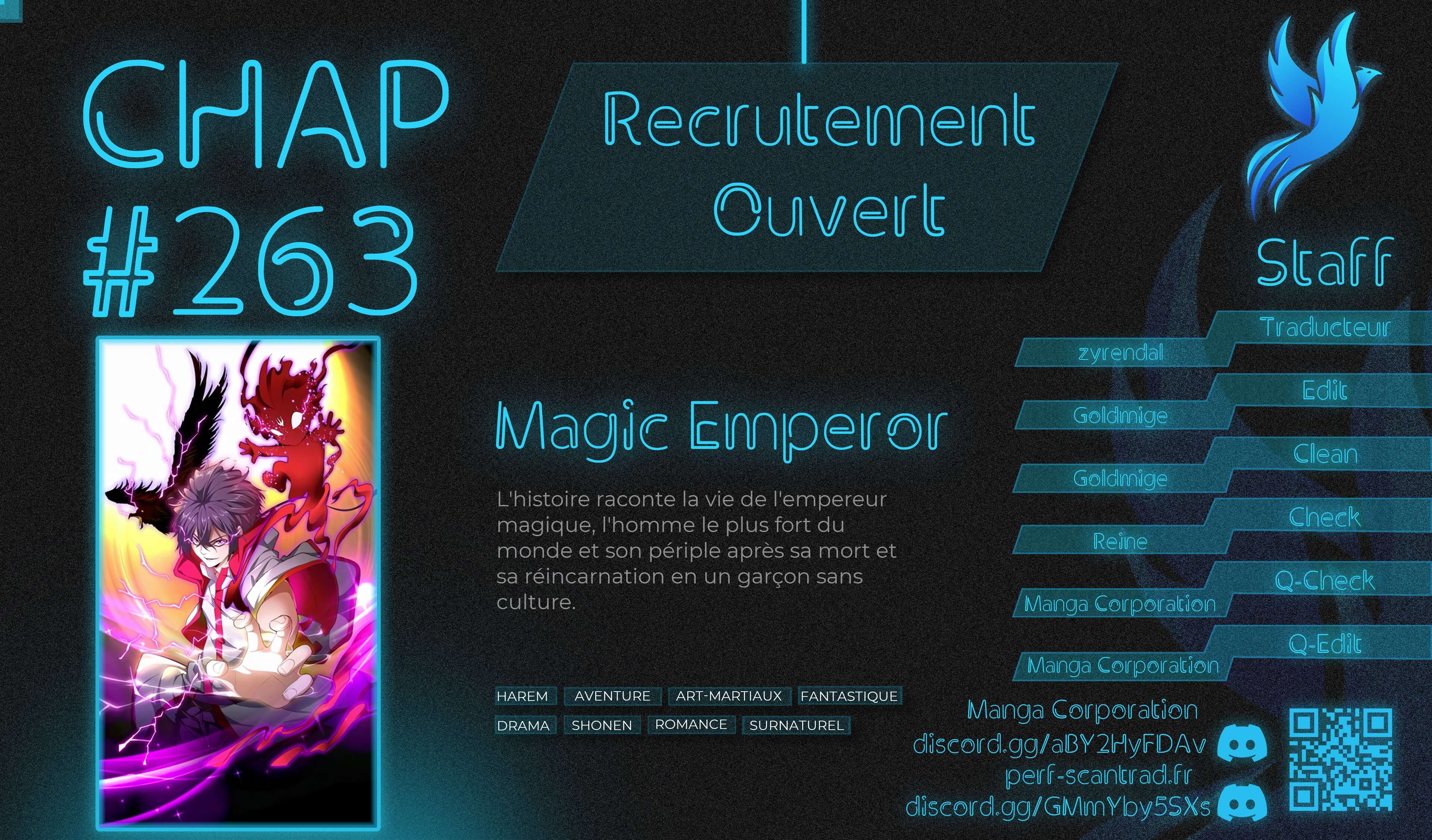 Read Magic emperor Scan Manga Online
