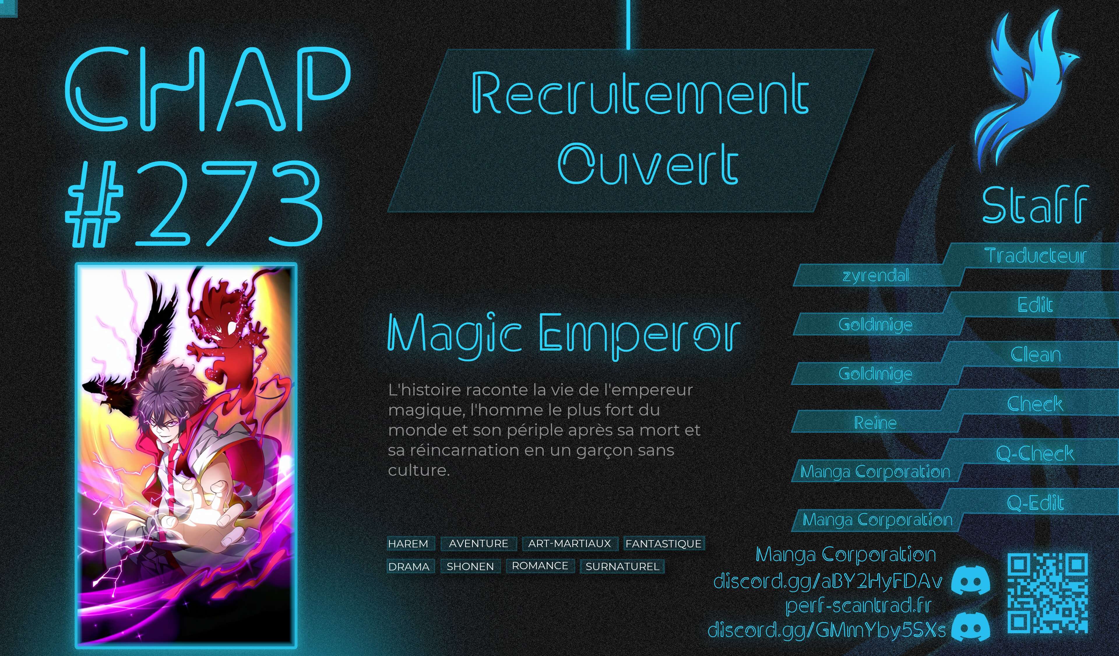Read Magic emperor Scan Manga Online