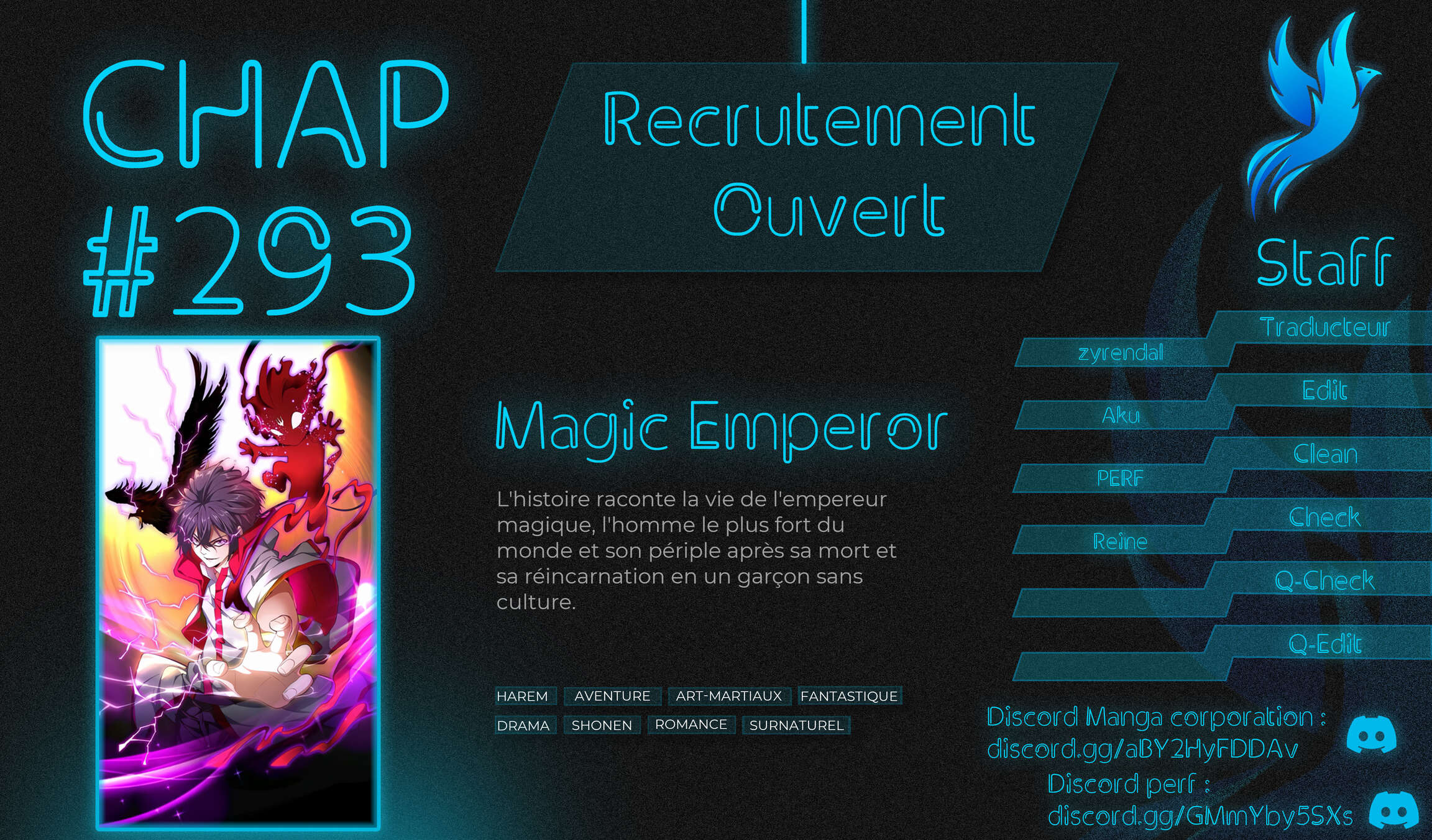 Read Magic emperor Scan Manga Online