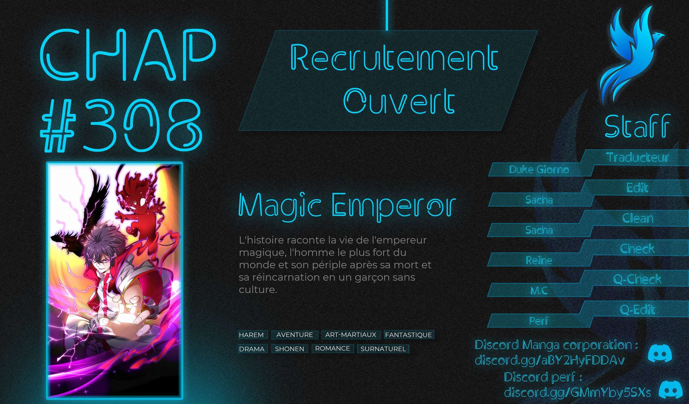 Read Magic emperor Scan Manga Online