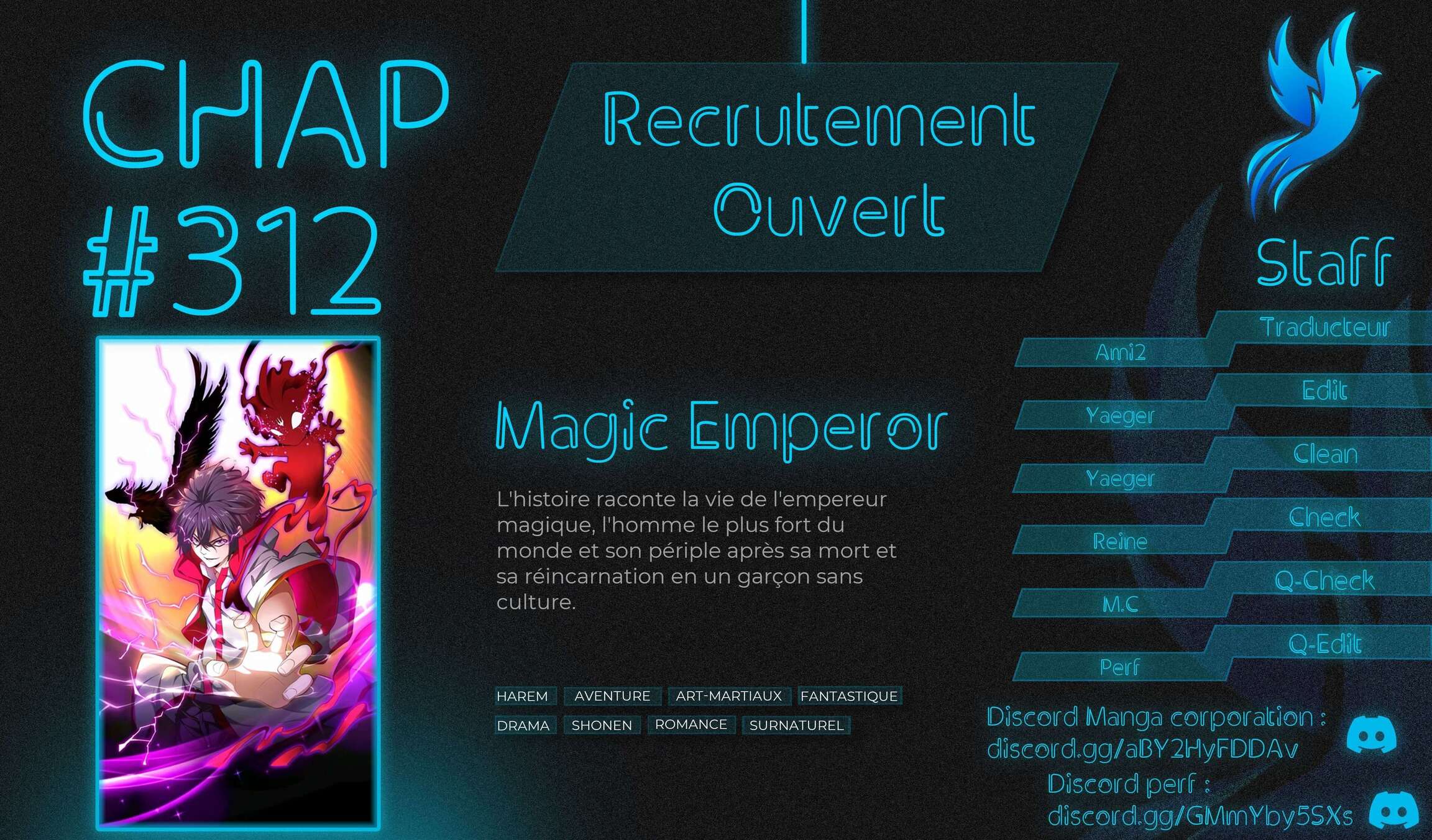 Read Magic emperor Scan Manga Online