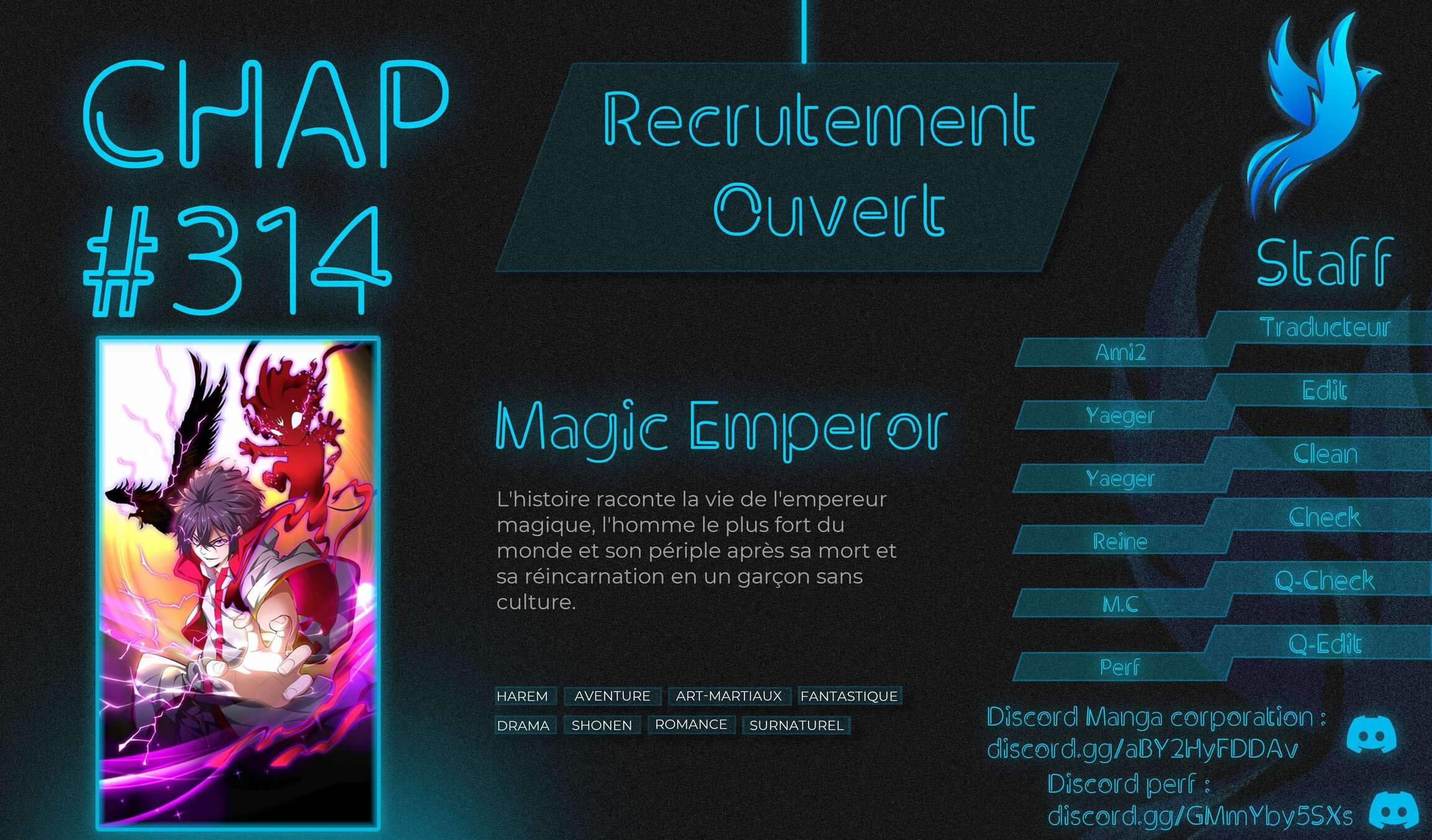 Read Magic emperor Scan Manga Online