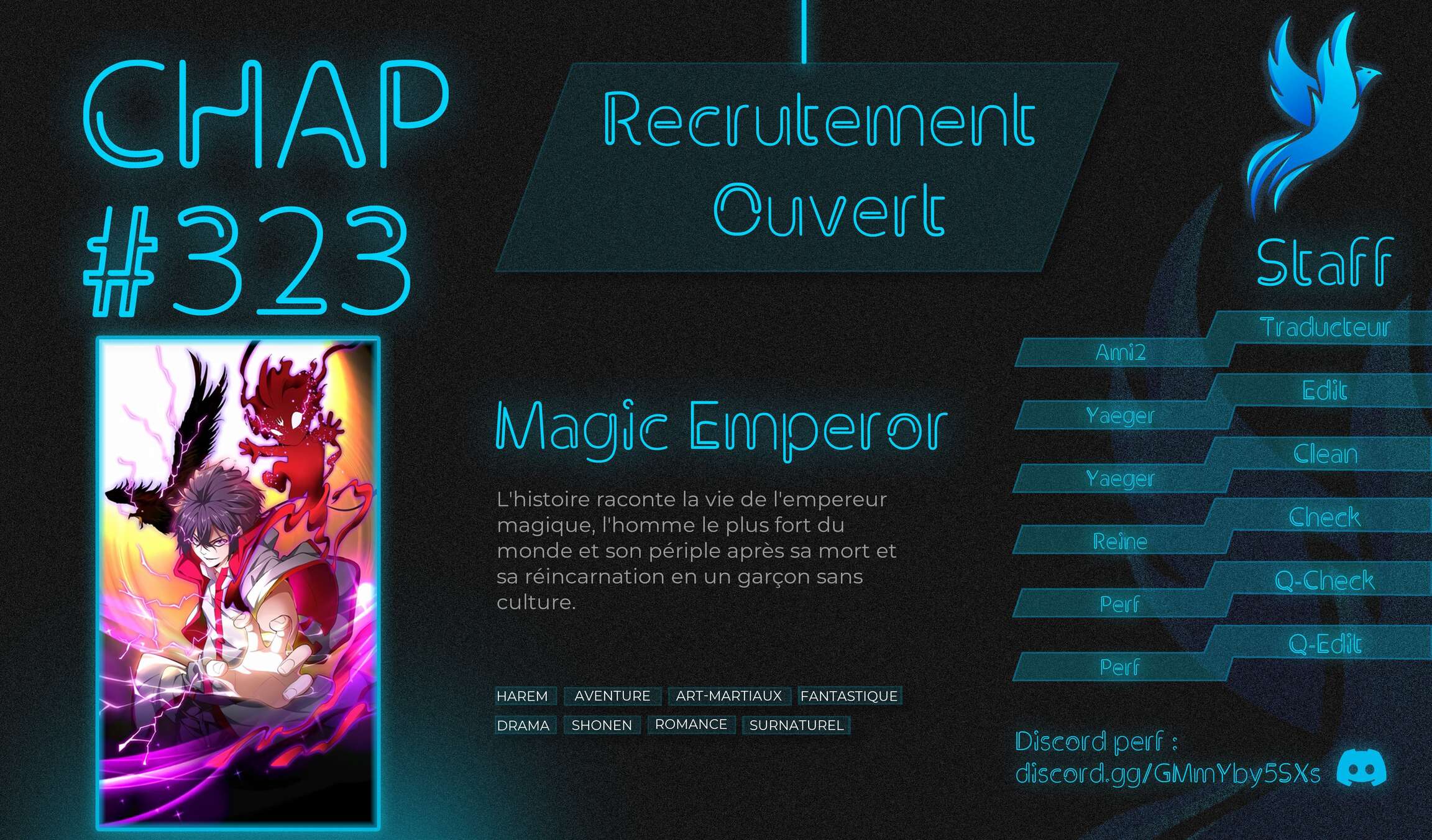 Read Magic emperor Scan Manga Online