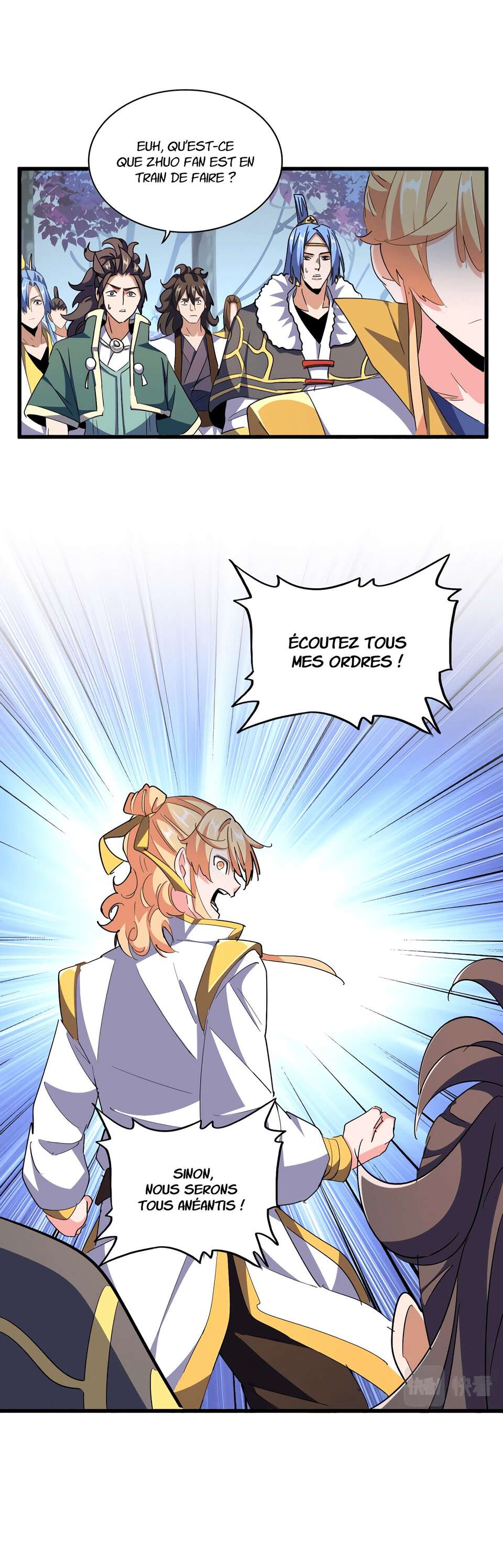 Read Magic emperor Scan Manga Online