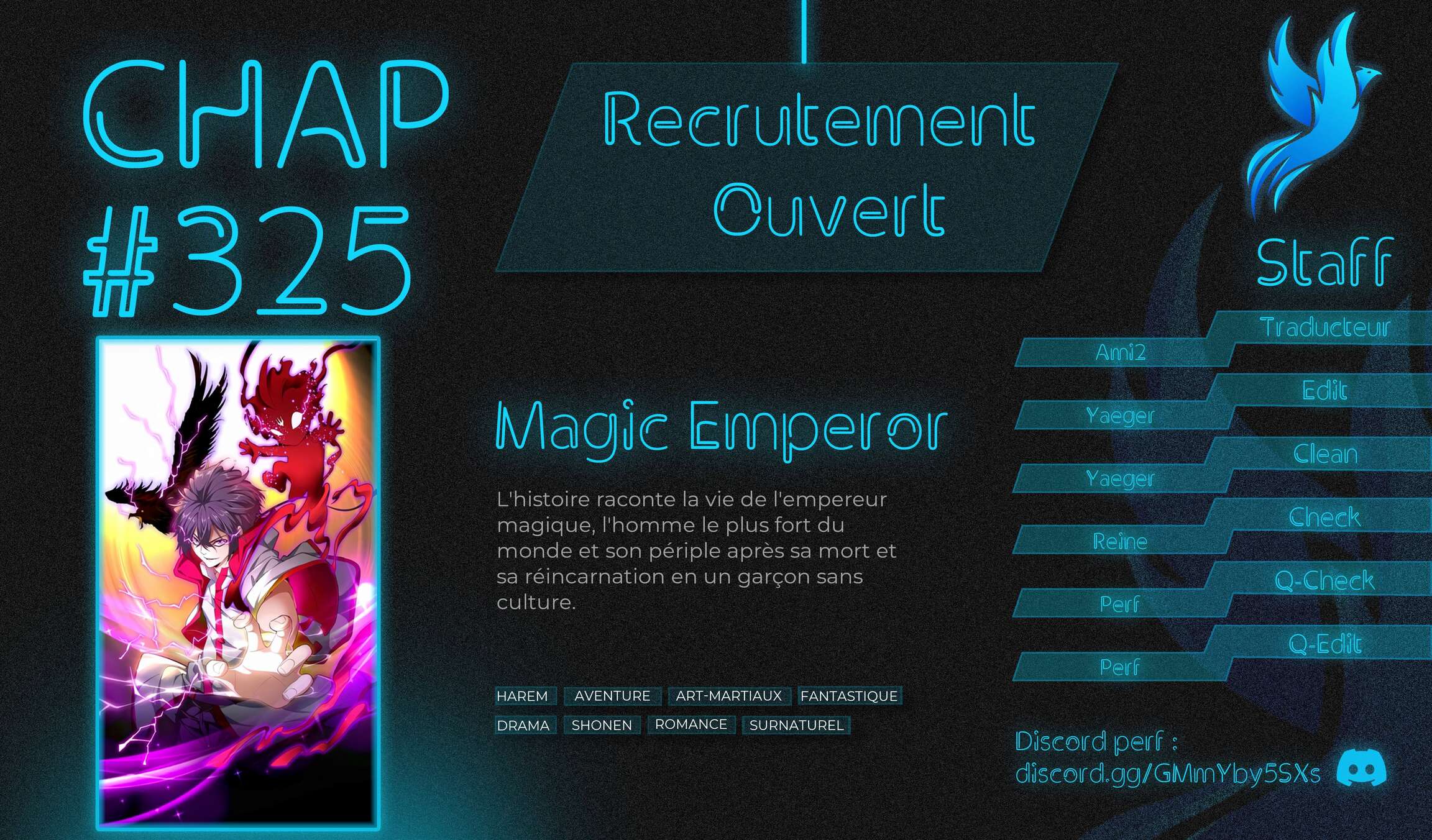 Read Magic emperor Scan Manga Online