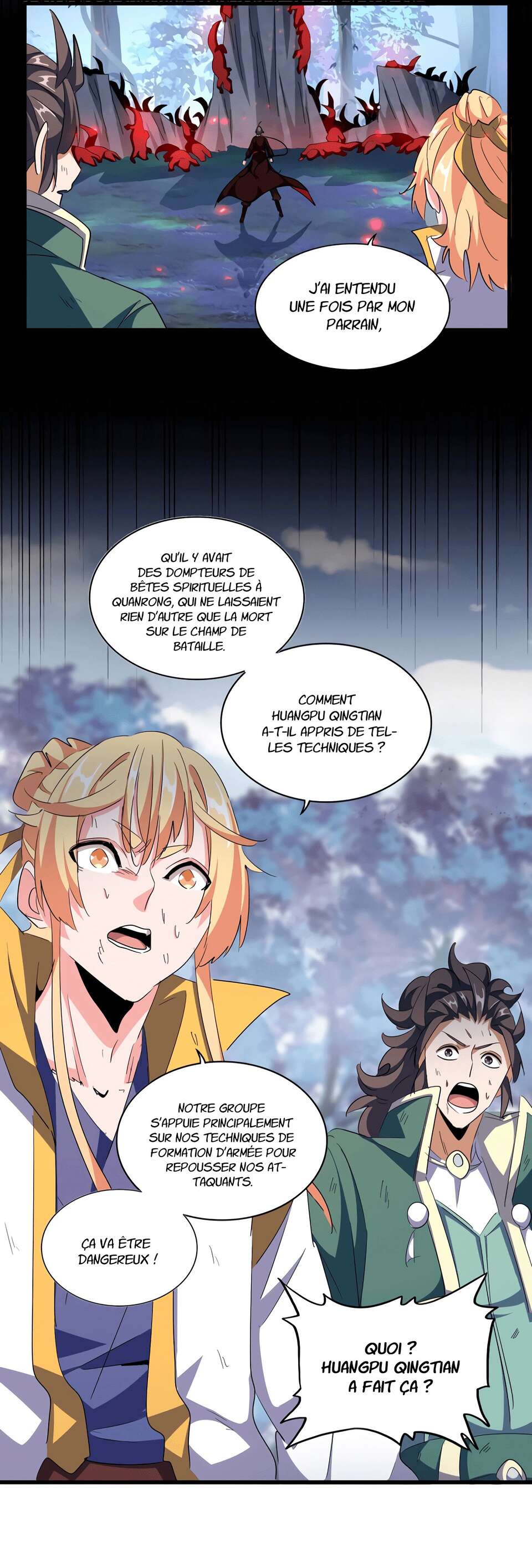 Read Magic emperor Scan Manga Online