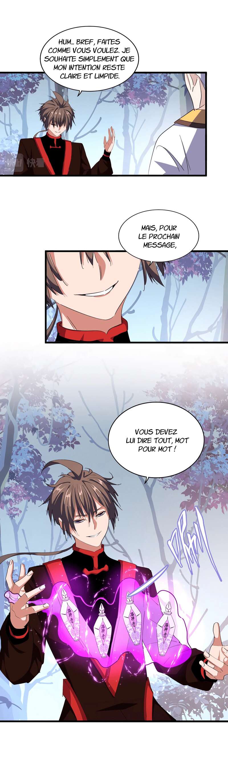 Read Magic emperor Scan Manga Online