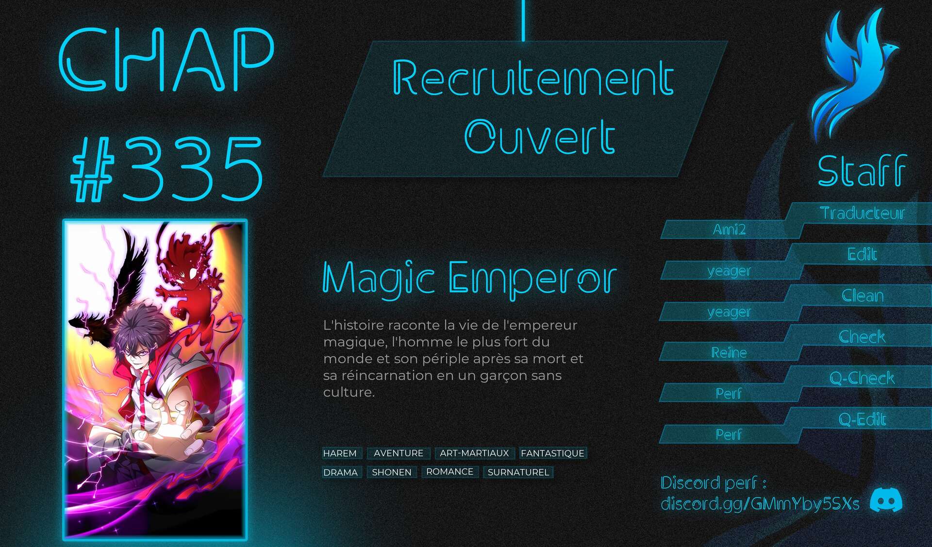 Read Magic emperor Scan Manga Online