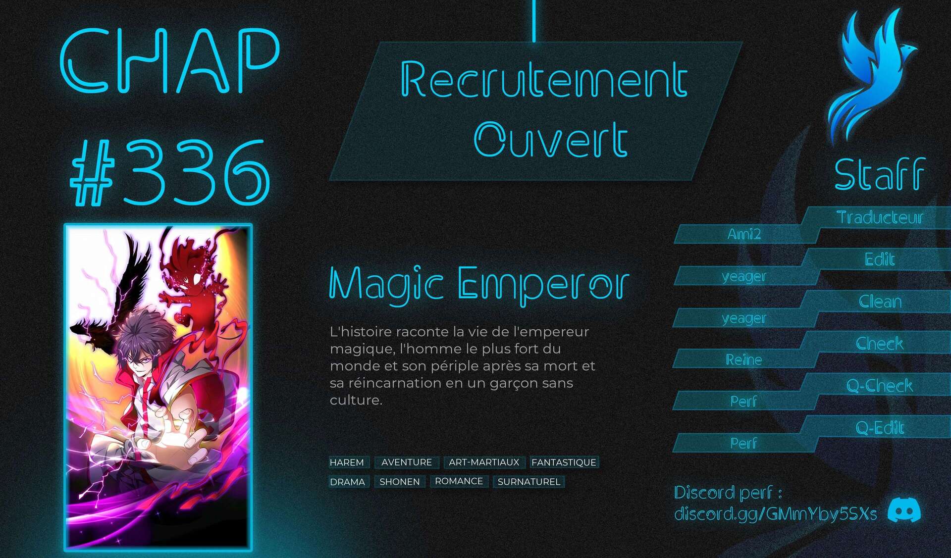 Read Magic emperor Scan Manga Online