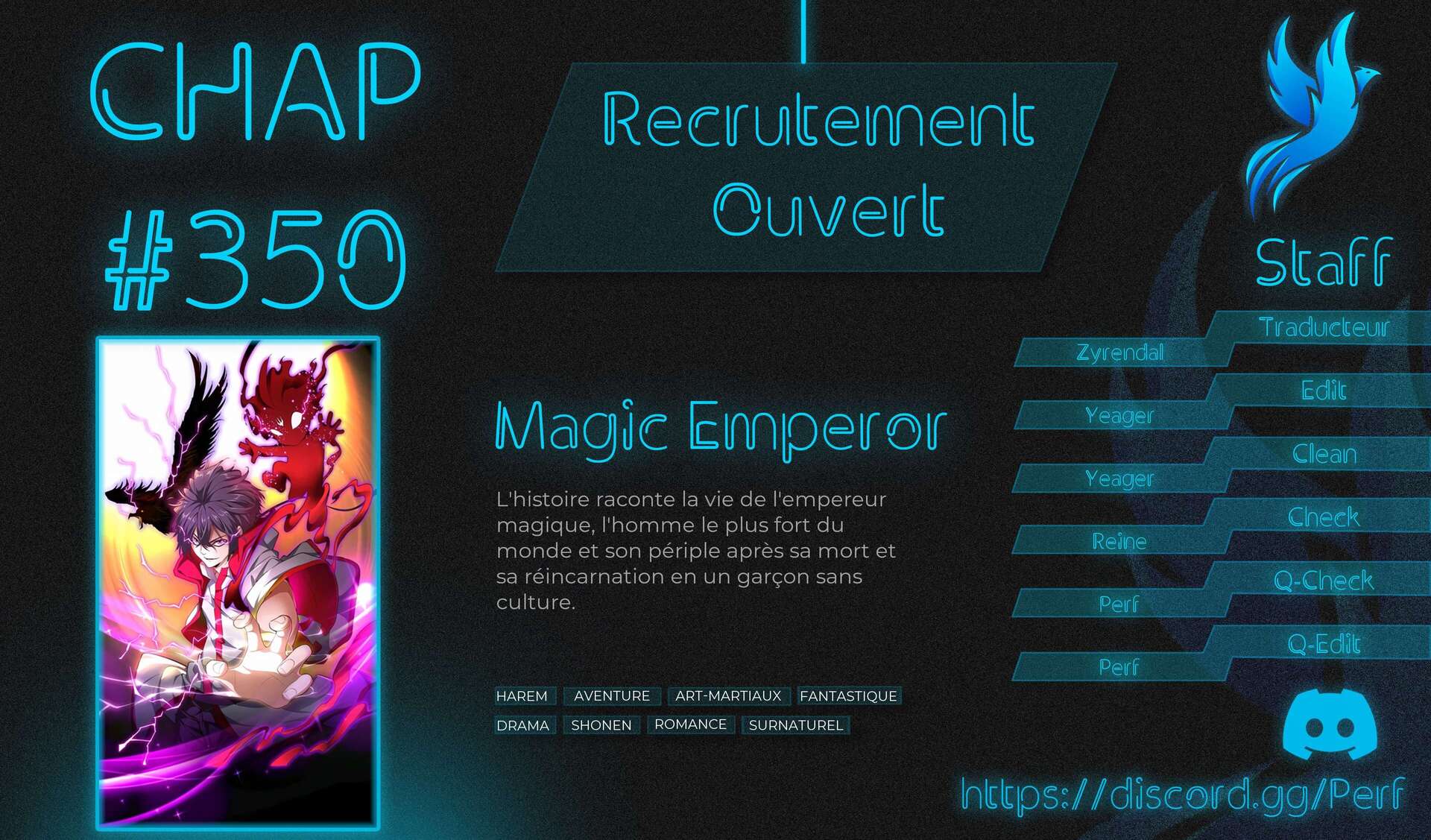 Read Magic emperor Scan Manga Online