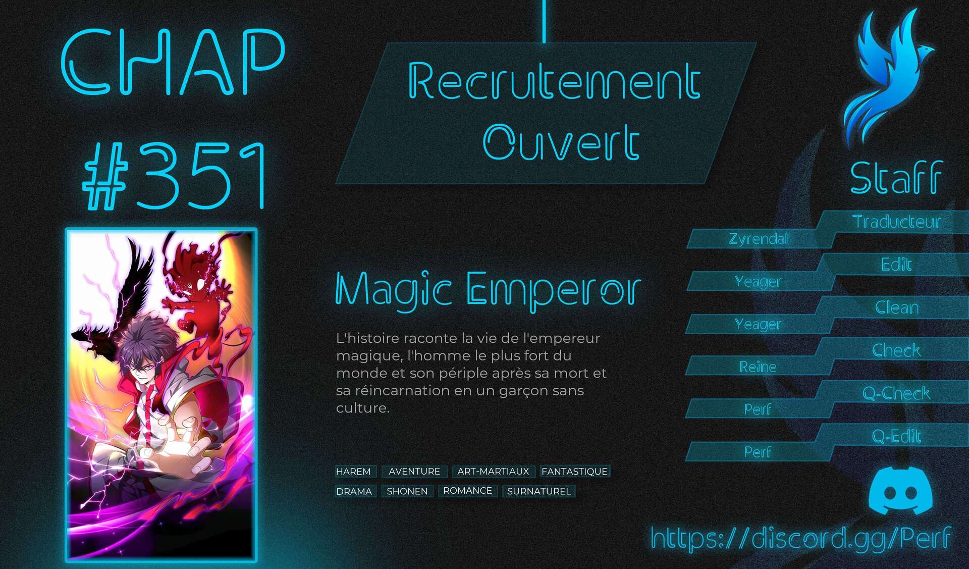 Read Magic emperor Scan Manga Online