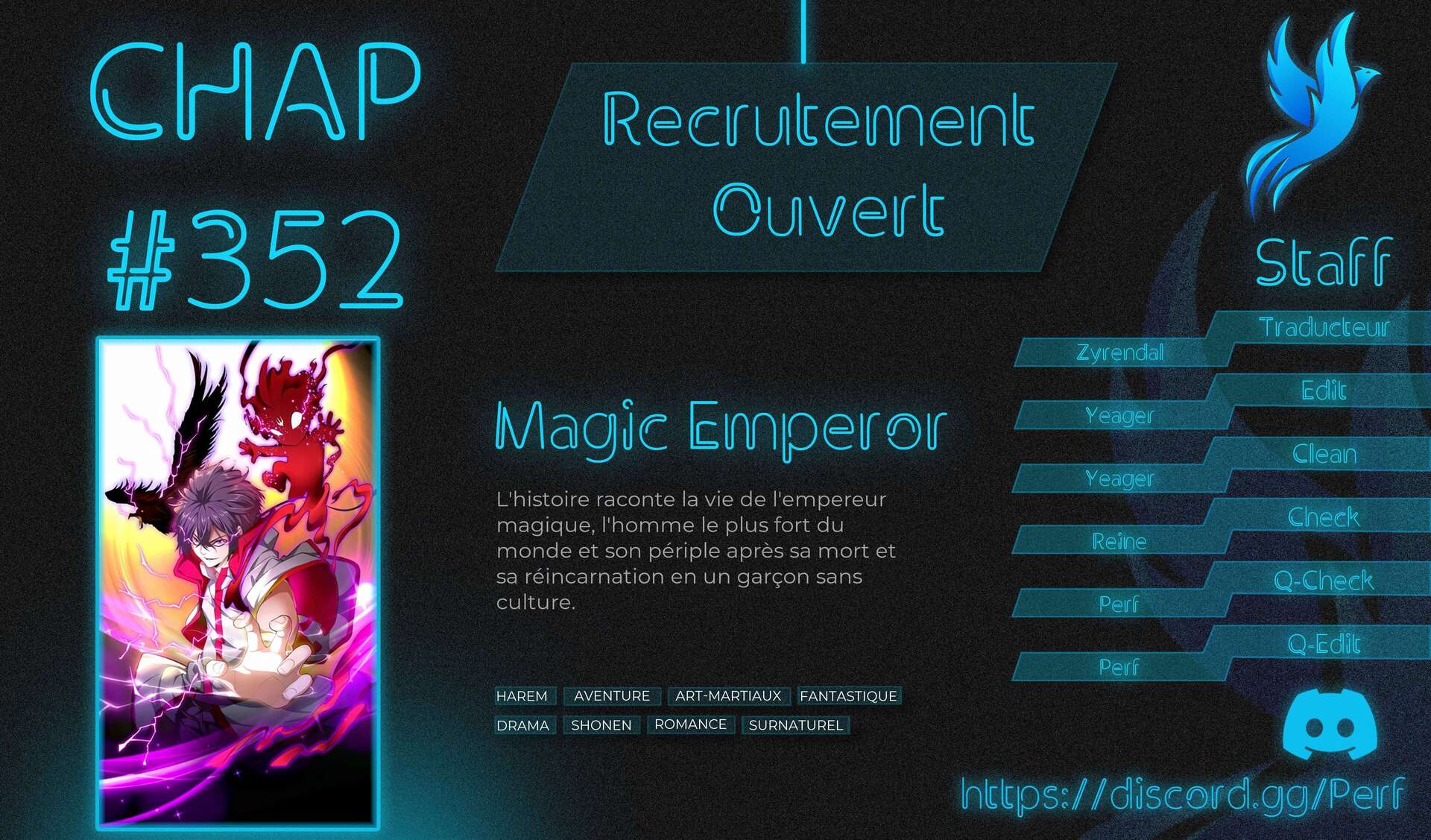 Read Magic emperor Scan Manga Online
