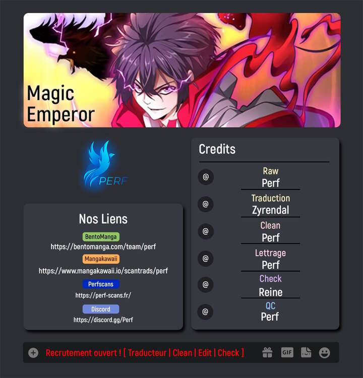 Read Magic emperor Scan Manga Online