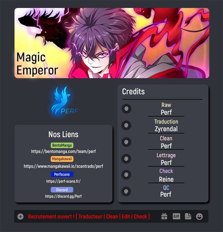 Read Magic emperor Scan Manga Online